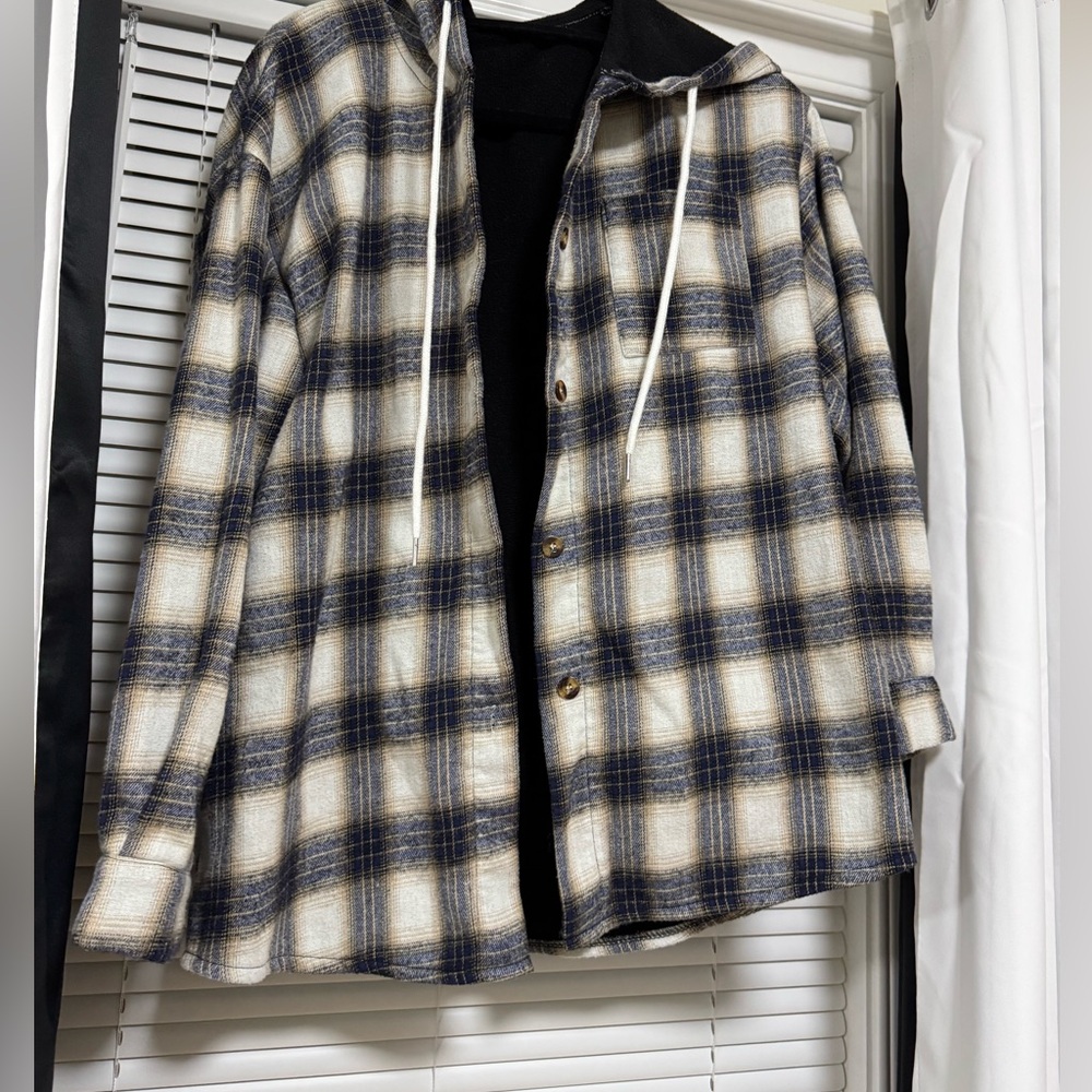 SHEIN Flannel Jacket